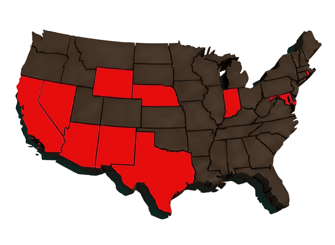 US states LearnPest currently operates in